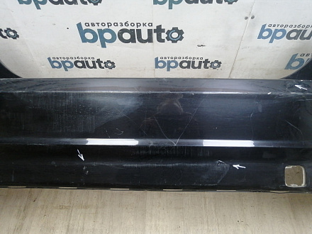 AA046257; Бампер задний; без паркт. (BS71-F17906-A) для Ford Mondeo Sedan IV рест. (2010- 2014)/БУ; Оригинал; Р1, Мелкий дефект; 