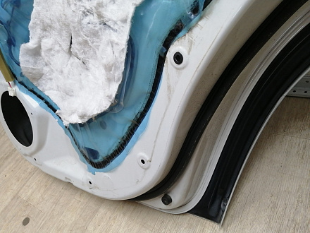 AA045203; Дверь задняя правая, под расширитель, Long (67003-42110) для Toyota Rav4/БУ; Оригинал; Р0, Хорошее; (070) Белый перламутр 3х. сл.