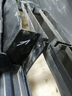 AA045835; Бампер передний; под паркт.; без омыват. (602002155AA) для Omoda C5 (2022- н.в.)/БУ; Оригинал; Р1, Мелкий дефект; 