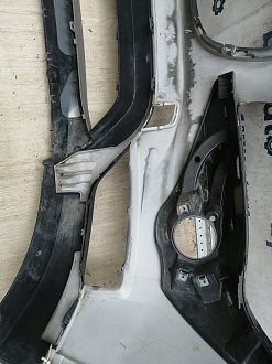 AA046506; Бампер передний; без паркт.; без омыват. (51117303750) для BMW Х1 I (E84) рест. (2012-2015)/БУ; Оригинал; Р1, Мелкий дефект; 