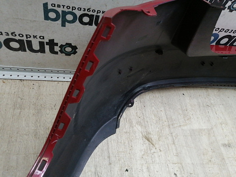 Фотография детали AA046244; Бампер задний; без паркт. (86611-1M000) для Kia Cerato II (2009-2013)/БУ; Оригинал; Р1, Мелкий дефект; . Фото номер 17