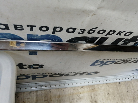 AA044559; Молдинг порога левый, хром (75858-33010) для Toyota Camry 50 (2012 — 2014)/БУ; Оригинал; Р0, Хорошее; 