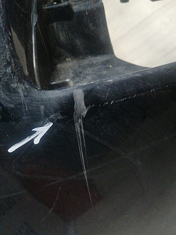 AA045987; Бампер передний; без паркт.; без омыват. (52119-12C70) для Toyota Corolla 150 рест. (2010-2013)/БУ; Оригинал; Р2, Удовлетворительное; 