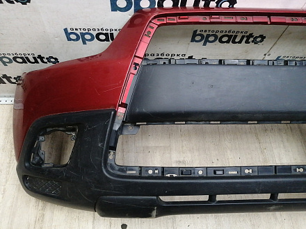 AA046293; Бампер передний; без паркт.; без омыват. (6400C950) для Mitsubishi ASX I (2010-2013)/БУ; Оригинал; Р1, Мелкий дефект; 