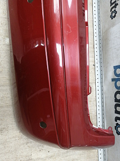 AA046072; Бампер задний, узкий молдинг; под паркт. (85022-BC640) для Nissan Micra III (K12) рест. (2007-2010)/БУ; Оригинал; Р1, Мелкий дефект; 