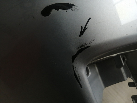 AA045988; Бампер передний; без паркт.; под омыват. (52119-12C70) для Toyota Corolla 150 рест. (2010-2013)/БУ; Оригинал; Р2, Удовлетворительное; 