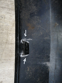 AA045515; Бампер задний; под паркт. (86611-2P500) для Kia Sorento II рест. (2012- 2020)/БУ; Оригинал; Р2, Удовлетворительное; 