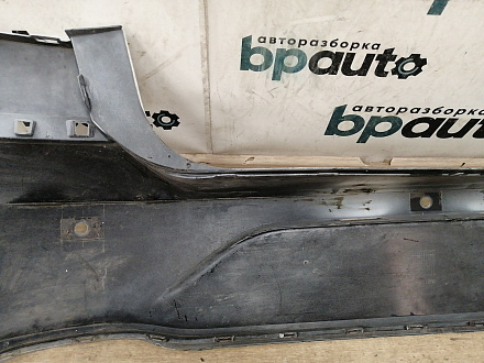 AA038453; Бампер задний; под паркт. (6N5807421) для Volkswagen Polo VI Liftback (2020- 2022)/БУ; Оригинал; Р1, Мелкий дефект; 