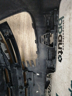 AA036467; Бампер передний; под паркт.; под омыват. (JK52-17F003-A) для Land Rover Range Rover IV рест. L405 (2017- 2022)/БУ; Оригинал; Р1, Мелкий дефект; 