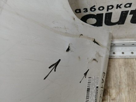 BA000156; Бампер передний; без паркт.; под омыват. (8P0 807 437 H) для Audi A3 8P/БУ; Оригинал; Р1, Мелкий дефект; 