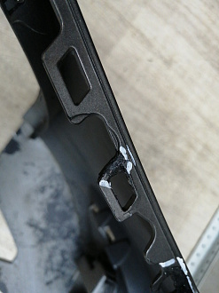 BA000161; Бампер передний; под паркт.; под омыват. (4G0 807 437) для Audi A6 C7/БУ; Оригинал; Р1, Мелкий дефект; 