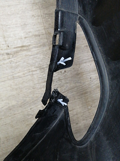 AA046095; Бампер передний; под паркт.; без омыват. (A1668851800) для Mercedes-Benz GLS-klasse I (X166) (2015-2019)/БУ; Оригинал; Р1, Мелкий дефект; 