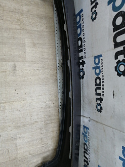 AA046117; Бампер задний; без паркт. (86611-4Y000) для Kia Rio III Sedan (2011- 2015)/БУ; Оригинал; Р1, Мелкий дефект; 