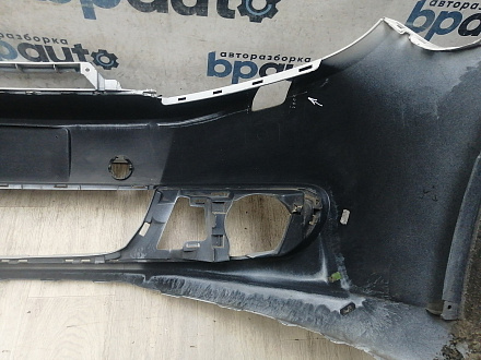 AA045975; Бампер передний; без паркт.; под омыват. (5K0807221) для Volkswagen Golf/БУ; Оригинал; Р1, Мелкий дефект; 