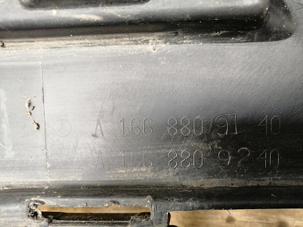 Бампер задний Мерседес Бенц M-klasse III W166 2011-2015, б/у, фото 30