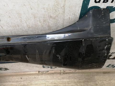 Фотография детали AA031776; Накладка порога левая (75806-60050) для Toyota Land Cruiser Prado/БУ; Оригинал; Р2, Удовлетворительное; . Фото номер 2