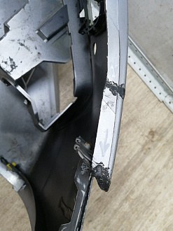 AA045706; Бампер передний, S-line; под паркт.; под омыват. (8K0 807 437 S) для Audi A4 B8/БУ; Оригинал; Р2, Удовлетворительное; 