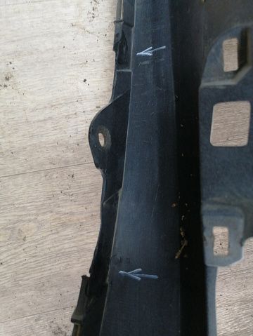 Фотография детали AA044825; Бампер передний; под паркт.; под омыват. (52119-0F090) для Toyota Verso I (2009- 2012)/БУ; Оригинал; Р2, Удовлетворительное; . Фото номер 25