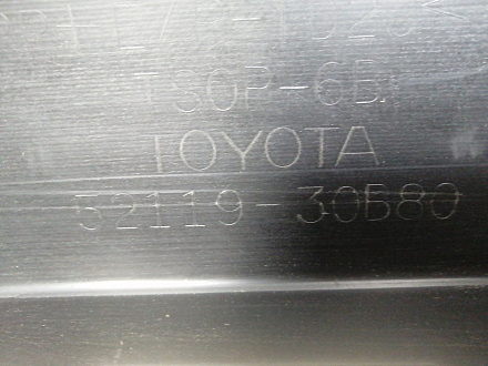 AA046049; Бампер передний; под паркт.; под омыват. (52119-30B80) для Lexus GS IV (2012 - 2015)/БУ; Оригинал; Р1, Мелкий дефект; 