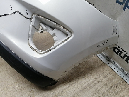 AA045827; Бампер передний; под паркт.; под омыват. (KD45-50031) для Mazda CX-5/БУ; Оригинал; Р1, Мелкий дефект; 