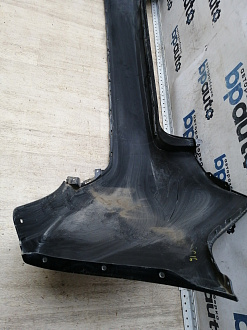 AA046120; Бампер задний; без паркт. (86611-4Y000) для Kia Rio III Sedan (2011- 2015)/БУ; Оригинал; Р1, Мелкий дефект; 