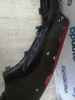 AA046200; Бампер передний; под паркт.; под омыват. (GSH7-50031) для Mazda 6 III (GJ) рест. 2 (2018-2024)/БУ; Оригинал; Р1, Мелкий дефект; 