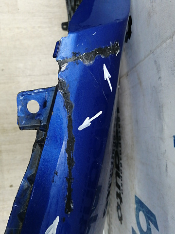 Фотография детали AA046109; Бампер передний; под омыват. (52119-F4010) для Toyota C-HR (2016- 2019)/БУ; Оригинал; Р2, Удовлетворительное; . Фото номер 23