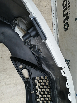 AA045901; Бампер передний, Track-Field; без паркт.; под омыват. (5N0807221T) для Volkswagen Tiguan I рест. (2011- 2016)/БУ; Оригинал; Р1, Мелкий дефект; 