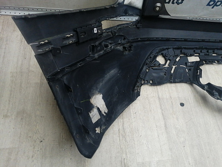 AA046013; Бампер задний; под паркт. (J8A2-17A958-AB) для Land Rover Range Rover Velar L560 (2017 - 2023)/БУ; Оригинал; Р1, Мелкий дефект; 