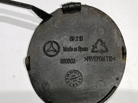 AA044619; Заглушка букс. крюка переднего бампера (980503) для Mercedes-Benz Viano I (W639) (2010-2014)/БУ; Оригинал; Р0, Хорошее; 