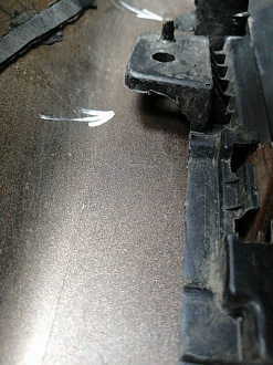 BA000136; Бампер задний; без паркт. (86611-M0000) для Hyundai Creta I (2016-2021)/БУ; Оригинал; Р2, Удовлетворительное; 