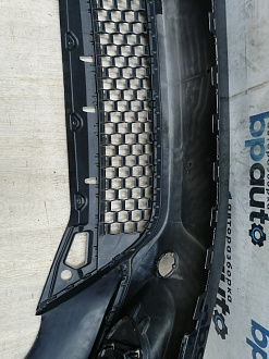 AA045685; Бампер передний, Track-Field; без паркт.; под омыват. (5N0807221T) для Volkswagen Tiguan I рест. (2011- 2016)/БУ; Оригинал; Р1, Мелкий дефект; 