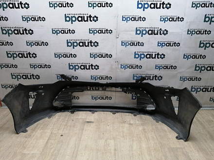 AA045398; Бампер передний; под паркт.; под омыват. (52119-06C40) для Toyota Camry/БУ; Оригинал; Р1, Мелкий дефект; 