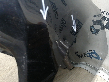 BA000266; Бампер передний; под паркт.; без омыват. (52119-33A30) для Lexus ES VI рест. (2015 - 2018)/БУ; Оригинал; Р1, Мелкий дефект; 