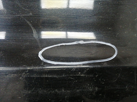 Фотография детали AA022564; Бампер задний; без паркт. (4M51-A17906-A) для Ford Focus II Hatchback (2005- 2008)/БУ; Оригинал; Р2, Удовлетворительное; . Фото номер 5