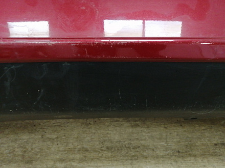 AA036328; Бампер задний; без паркт. (85022-EM00H) для Nissan Tiida/БУ; Оригинал; Р1, Мелкий дефект; 