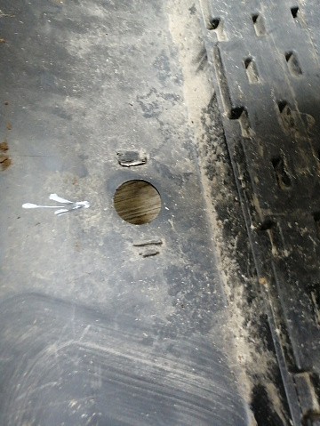 Фотография детали AA045526; Бампер задний; под паркт. (86611-2P000) для Kia Sorento II (2009- 2012)/БУ; Оригинал; Р1, Мелкий дефект; . Фото номер 29