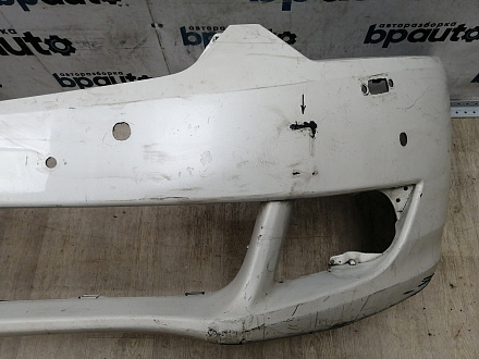 AA045251; Бампер передний; под паркт.; под омыват. (71101-TL0-ZZ00) для Honda Accord VIII (2008-2011)/БУ; Оригинал; Р1, Мелкий дефект; 