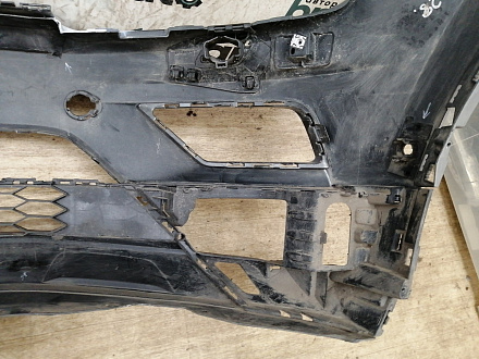 AA032858; Бампер передний; под паркт.; под омыват. (5NR807221) для Volkswagen Tiguan II (2016- 2020)/БУ; Оригинал; Р1, Мелкий дефект; 