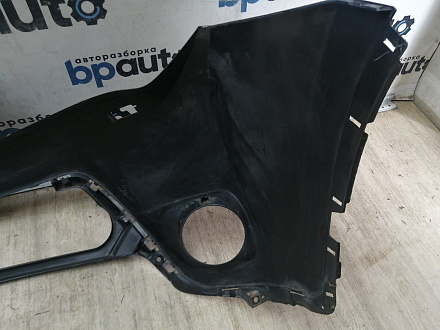 AA044524; Бампер передний; без паркт.; под омыват. (52119-4A904) для Toyota Rav4 40 (2013 — 2015)/БУ; Оригинал; Р1, Мелкий дефект; 