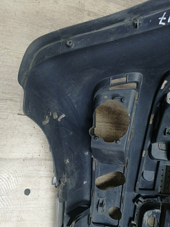 AA045717; Бампер передний; без паркт.; без омыват. (7E0807221) для Volkswagen/БУ; Оригинал; Р1, Мелкий дефект; 