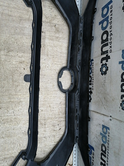 BA000260; Бампер передний; под паркт.; под омыват. (52119-0R280) для Toyota Rav4 50 (2019 -2025)/БУ; Оригинал; Р1, Мелкий дефект; 