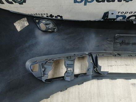 BA000245; Бампер передний; без паркт.; под омыват. (5M0807221N) для Volkswagen Golf Plus II (2009-2014)/БУ; Оригинал; Р2, Удовлетворительное; 