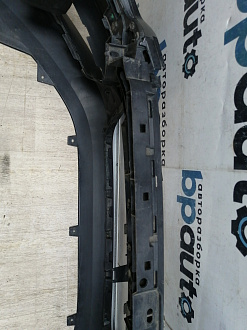 BA000163; Бампер передний; под паркт.; под омыват. (4G0 807 437) для Audi A6 C7/БУ; Оригинал; Р1, Мелкий дефект; 