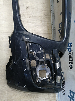 AA044866; Бампер передний; без паркт.; под омыват. (9684345077) для Peugeot 3008 I (2009-2013)/БУ; Оригинал; Р2, Удовлетворительное; 