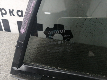 AA011302; Форточка задней левой двери, стекло (68124-12850) для Toyota Auris/БУ; Оригинал; Р0, Хорошее; 