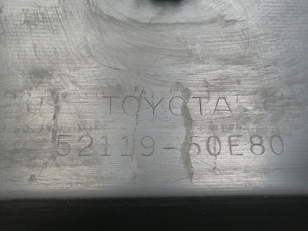 AA046082; Бампер передний; под паркт.; под омыват. (52119-50E80) для Lexus LS IV рест. 2 (2012- 2017)/БУ; Оригинал; Р2, Удовлетворительное; 