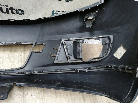 AA044349; Бампер передний, Sport-Style; без паркт.; под омыват. (5NU807221) для Volkswagen Tiguan I рест. (2011- 2016)/БУ; Оригинал; Р1, Мелкий дефект; 
