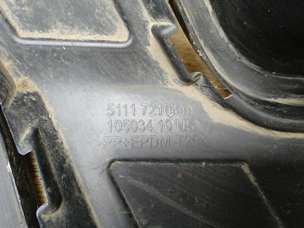 AA021458; Бампер передний; под омыват. (51117210440) для BMW Х3 II (F25) (2010-2014)/БУ; Оригинал; Р1, Мелкий дефект; 