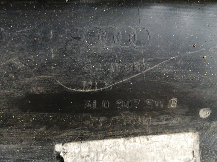 AA025867; Бампер задний верхняя часть; без паркт. (4L0 807 511 B) для Audi Q7/БУ; Оригинал; Р1, Мелкий дефект; 